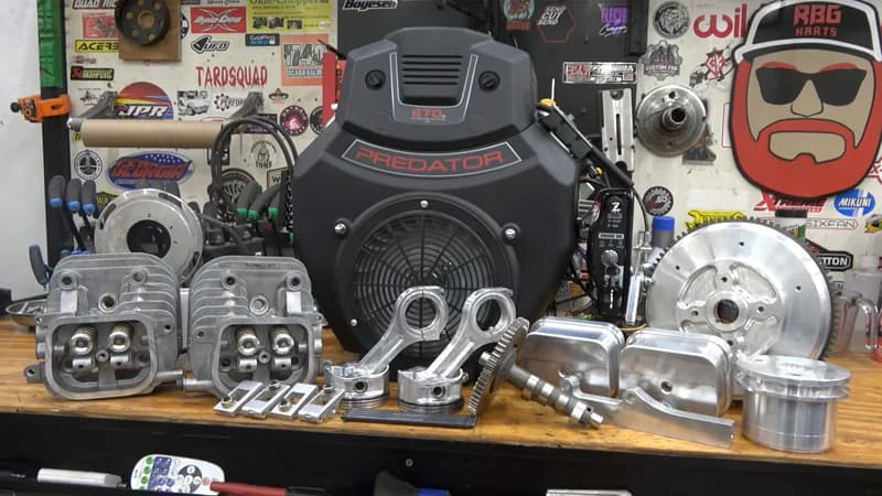 Двигатель Predator Harbor Freight Stage 5 с турбонаддувом и EFI — финальный босс двигателей для картинга