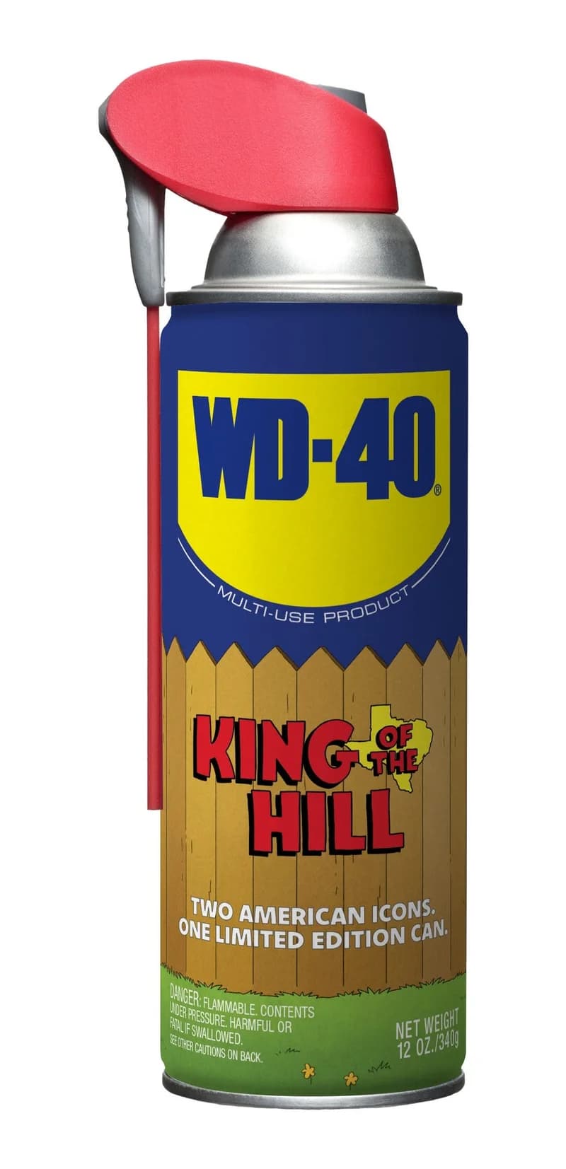 WD-40 дарит Хэнку Хиллу собственную банку, потому что пропан, похоже, был занят