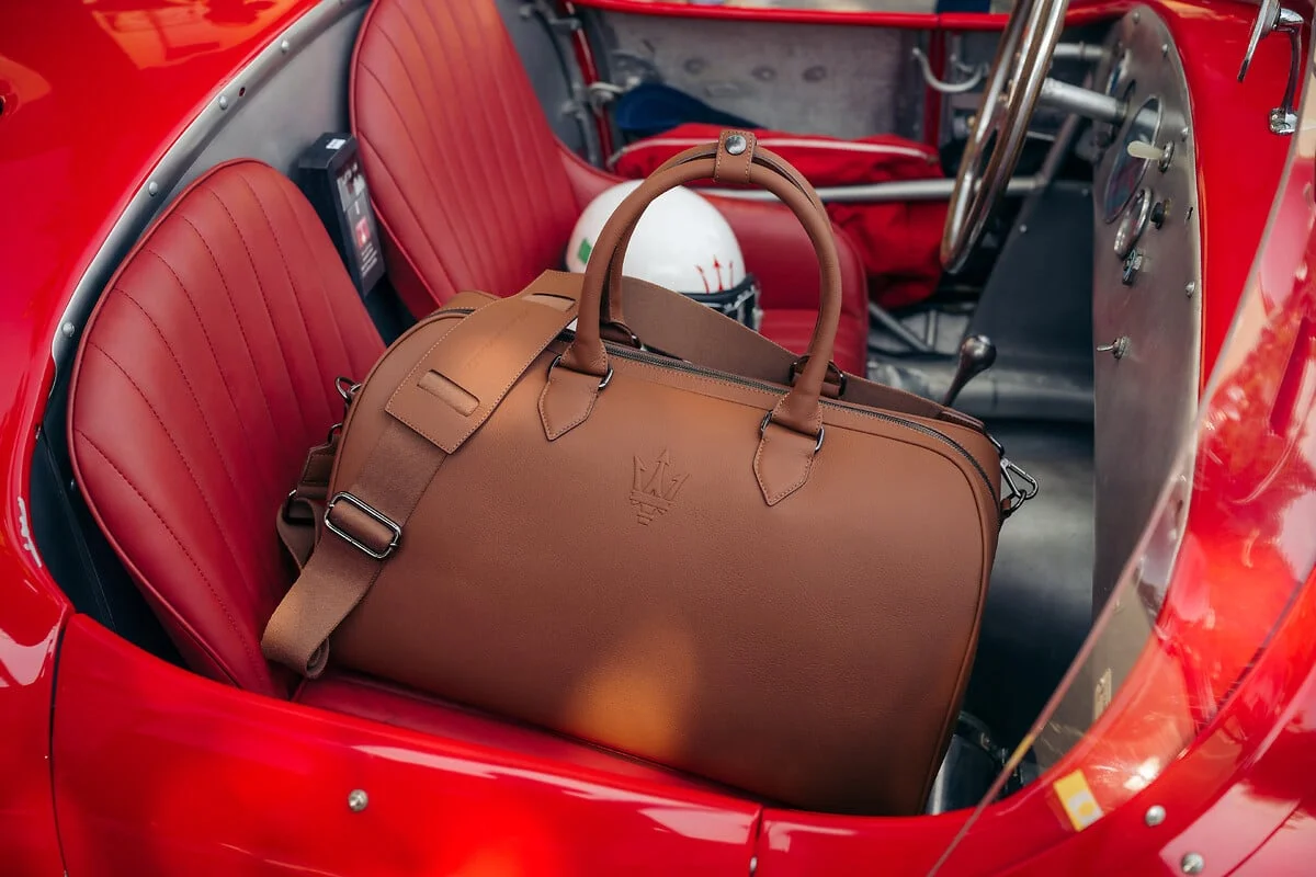 Maserati Weekend Bag: уникальная коллекция к столетию бренда