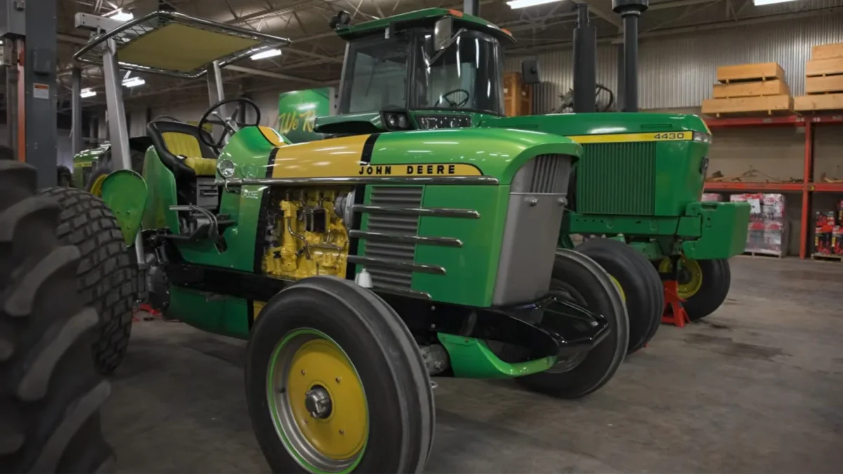 Дизайнер хот-родов Чип Фус преобразовал трактор John Deere в стильный гоночный автомобиль