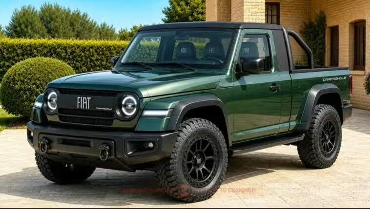 Fiat Campagnola Pickup: современное видение легендарного внедорожника