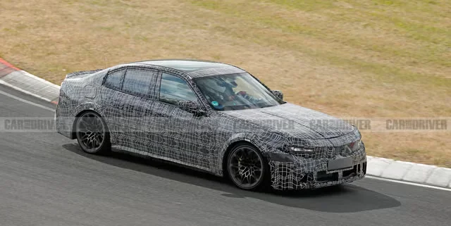 Прототип BMW M3 с бензиновым двигателем замечен на Нюрбургринге