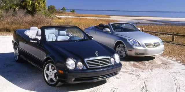 Сравнительный тест Lexus SC430 и Mercedes-Benz CLK430