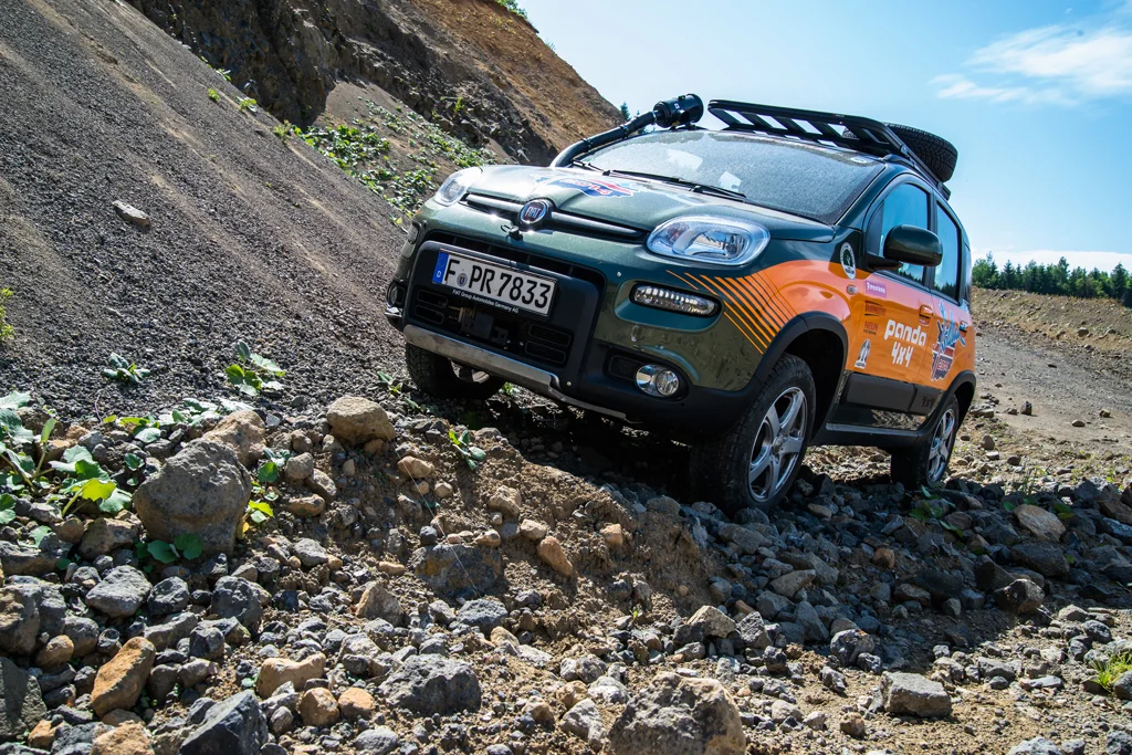 Fiat Panda 4×4 готов к приключениям на Исландии