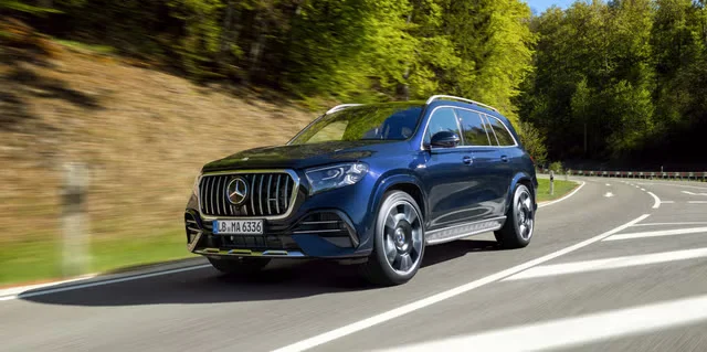 Посмотрите на фотографии экстерьера Mercedes-AMG GLS63 2027 года