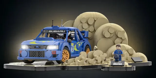 Лего версия Subaru Impreza WRC Колина МакРэя: проголосуйте за её создание